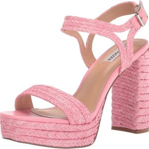 NWOT 
Steve Madden Women's Lombardo Heeled Sandal, Pink, 11